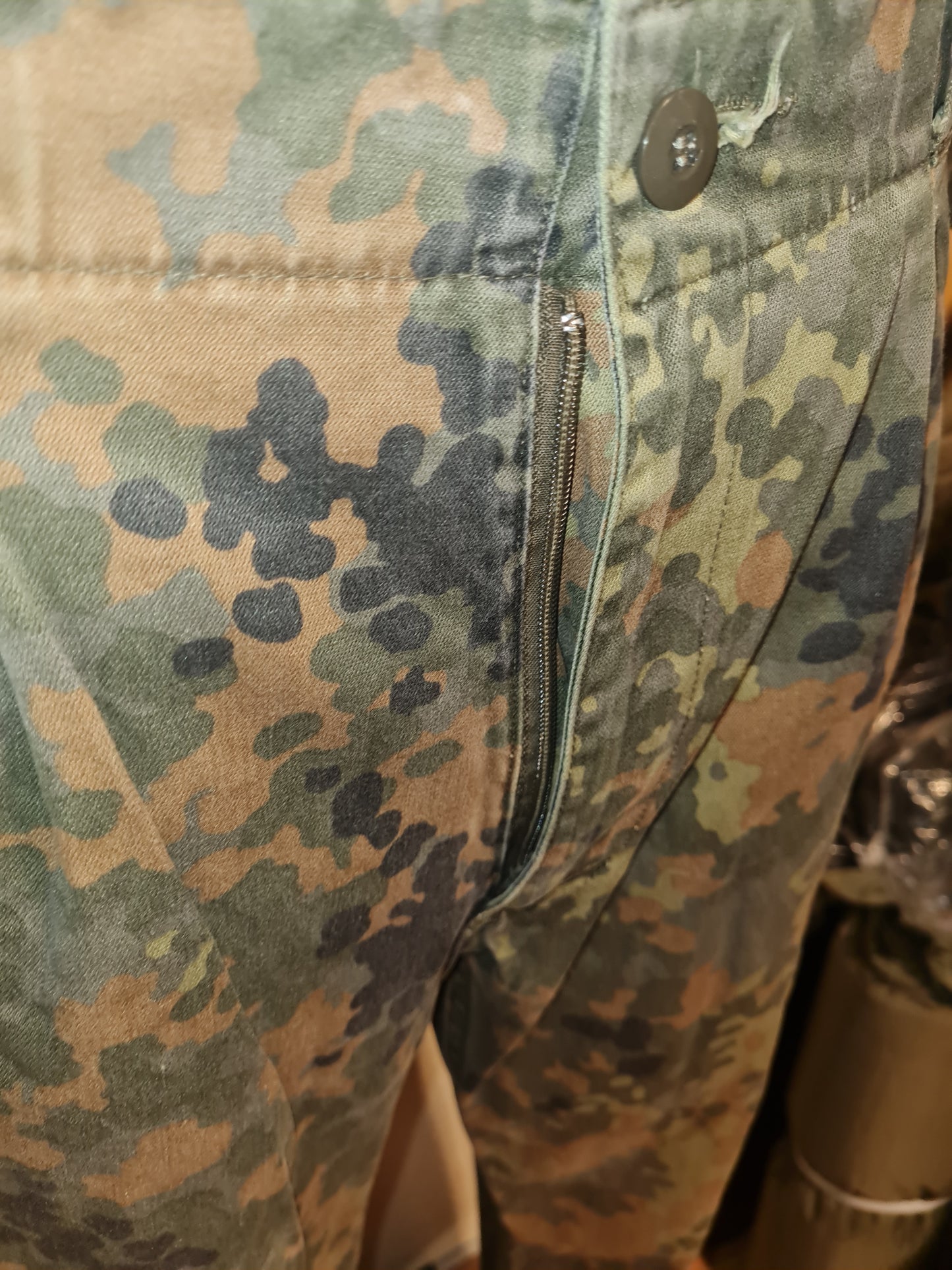 Original Bundeswehr Feldhose Flecktarn gebraucht Kein Nachbau Kein TL