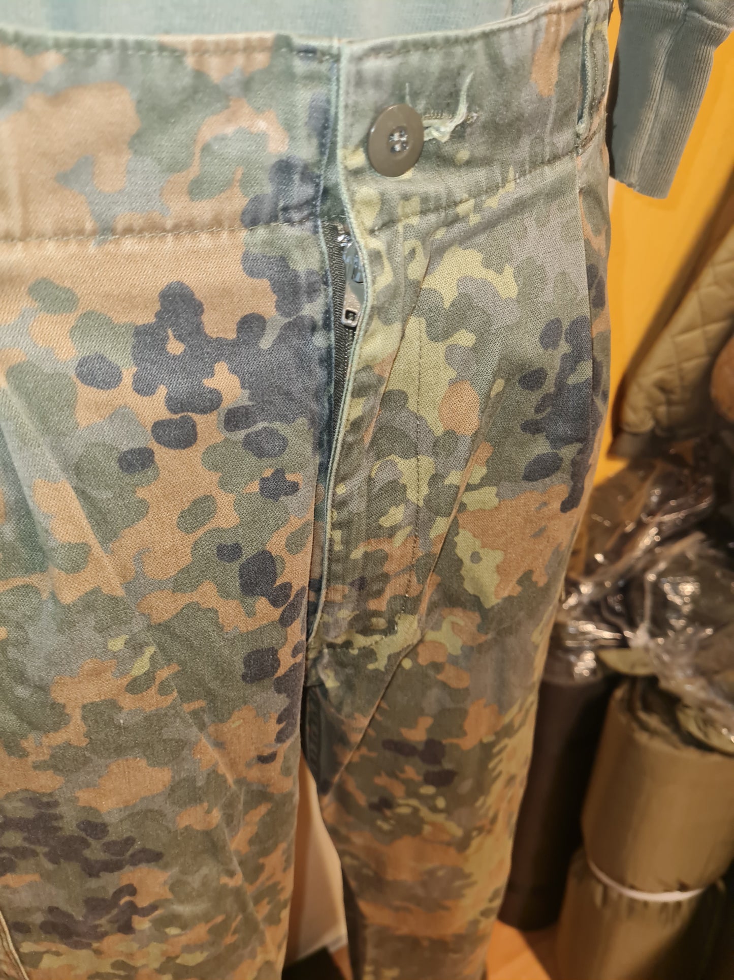 Original Bundeswehr Feldhose Flecktarn gebraucht Kein Nachbau Kein TL