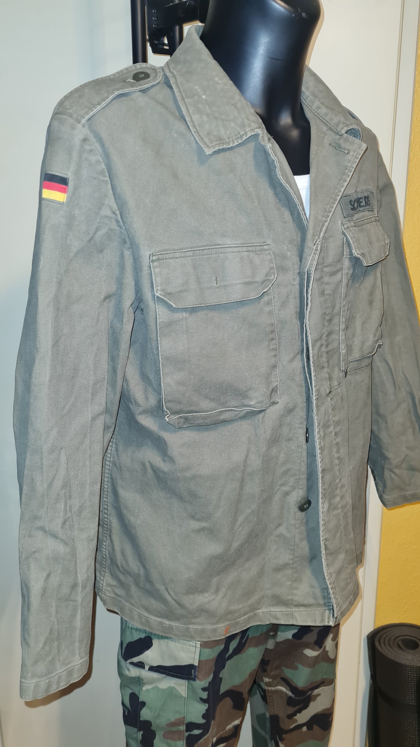 Original Bundeswehr Feldjacke Feldbluse Moleskin die Originalen