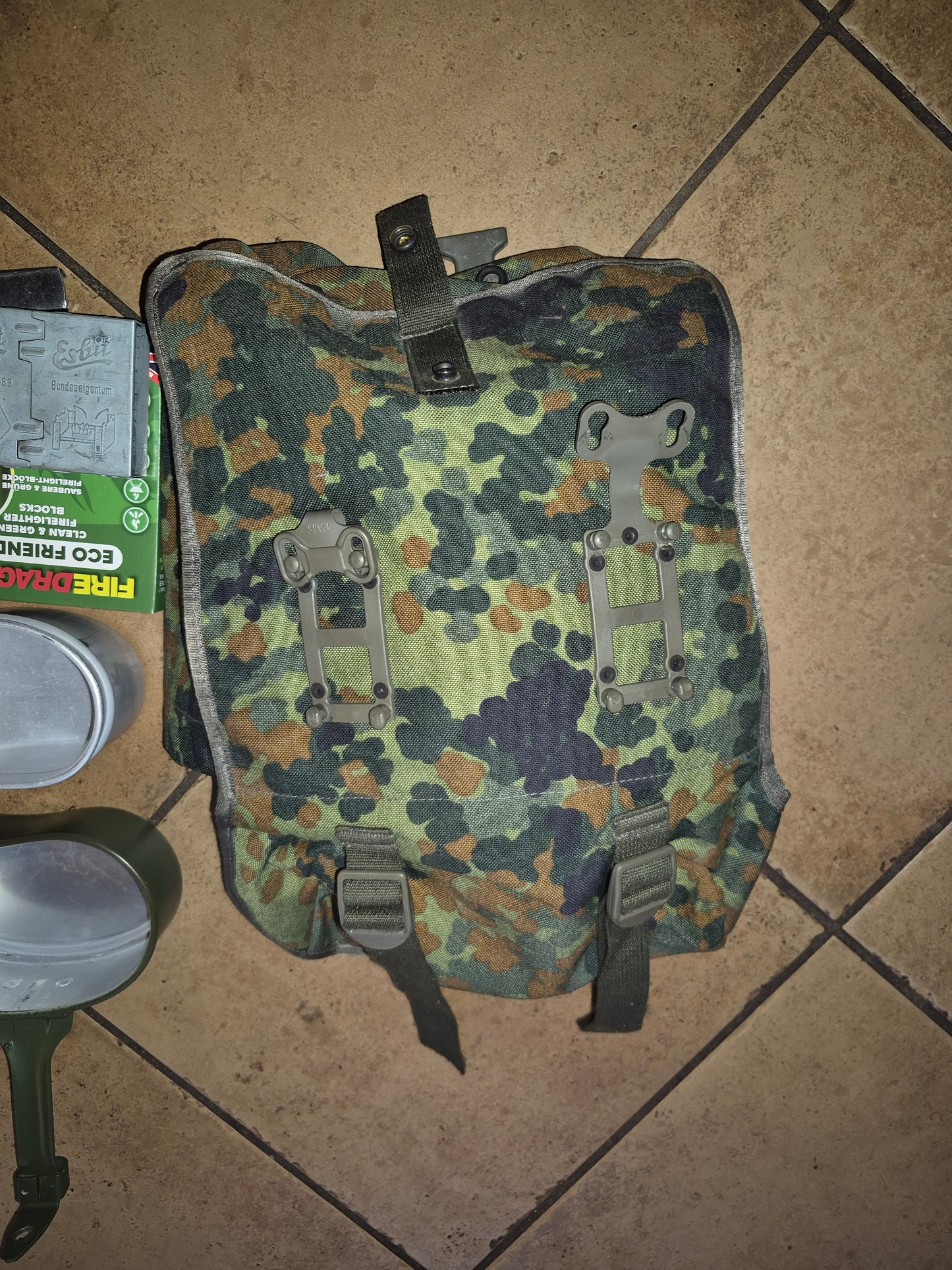 Original Bundeswehr Kochgeschirr Essbesteck Esbit Kocher TOP