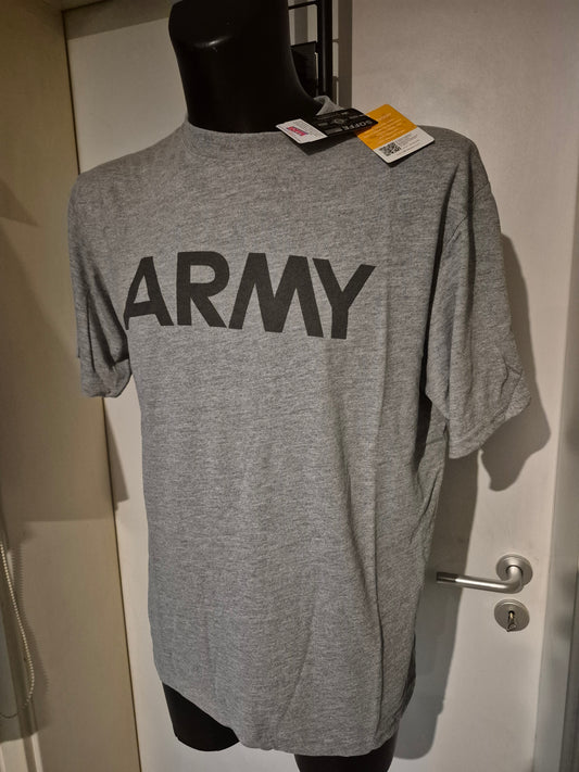 Original US Army US GI Soffe T Shirt grau Army