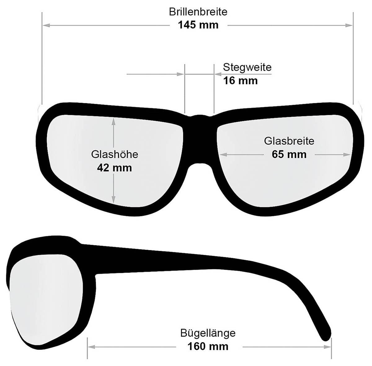 Einsatzbrille KHS smoke beschussfeste HLT® UV 400 Schutz