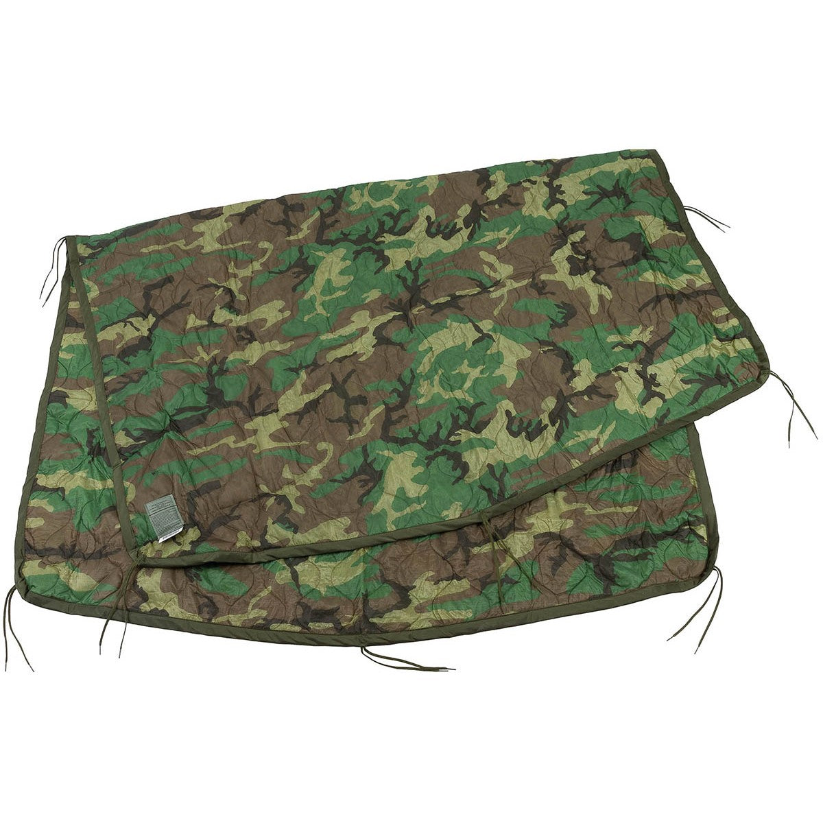 US GI Poncho Liner woodland Neuwertig US Army Original Ware