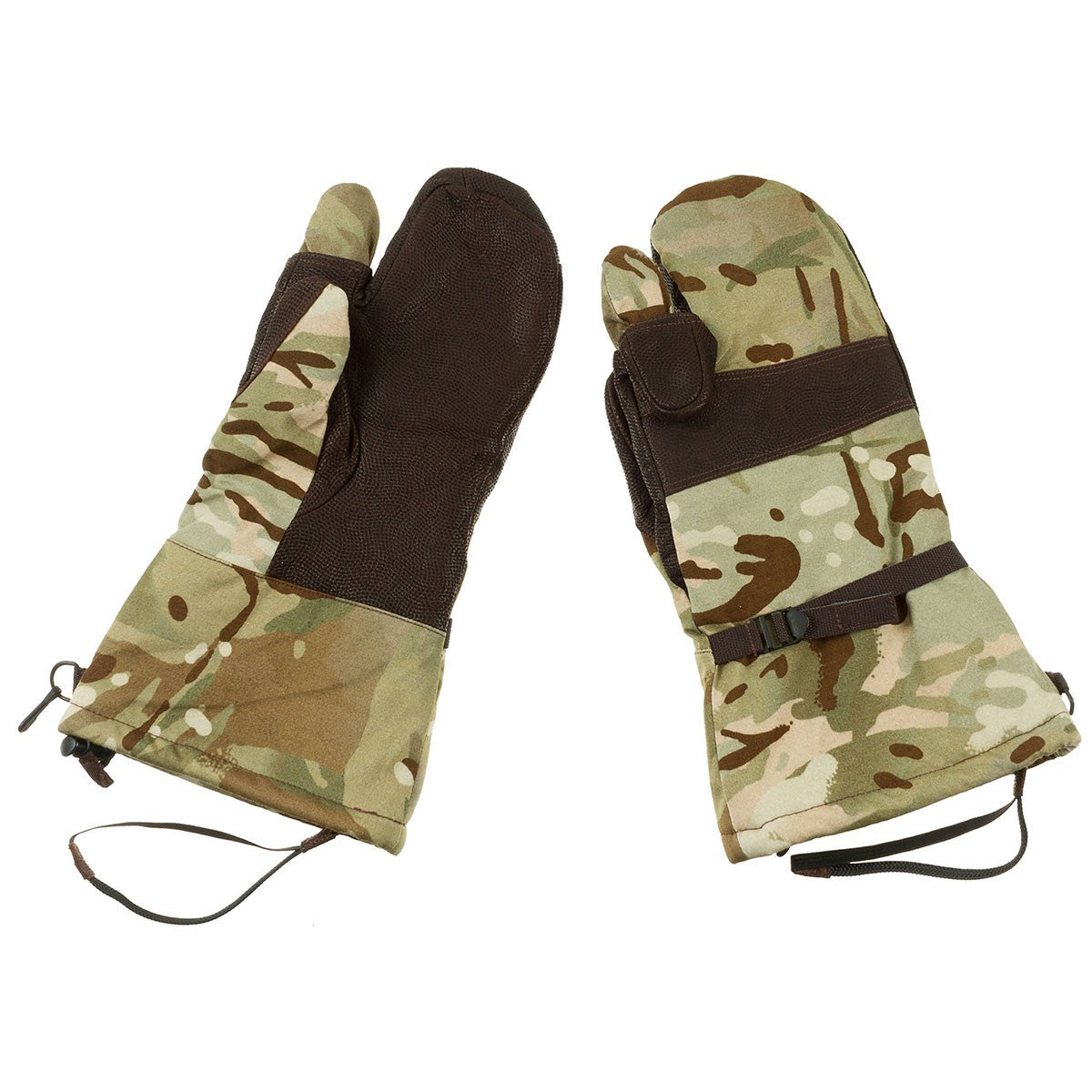 Original Britische Armee Fausthandschuhe MTP Goretex mit Schießfinger