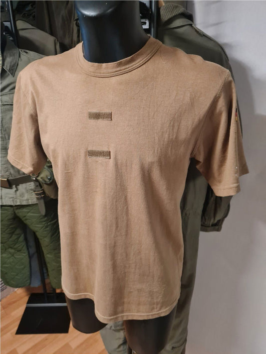 Original Bundeswehr Tropen Unterhemd T-Shirt mit Klett