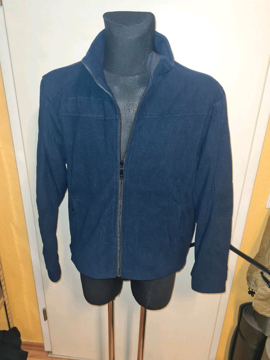 Original Deutsche Polizei Neuwertig Fleece Jacke Damen / Herren Kälteschutz