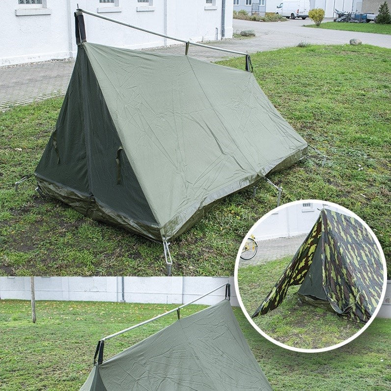 Zweimannzelt Belgische Armee M90 Tarn oliv