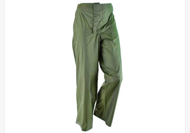 Regenhose Nässeschutz Original Dänische Armee Oliv