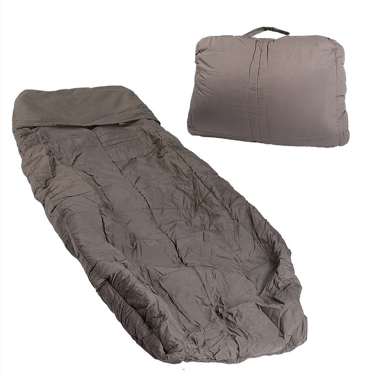 Original NVA Offizier Mumienschlafsack minus 10 Grad oliv