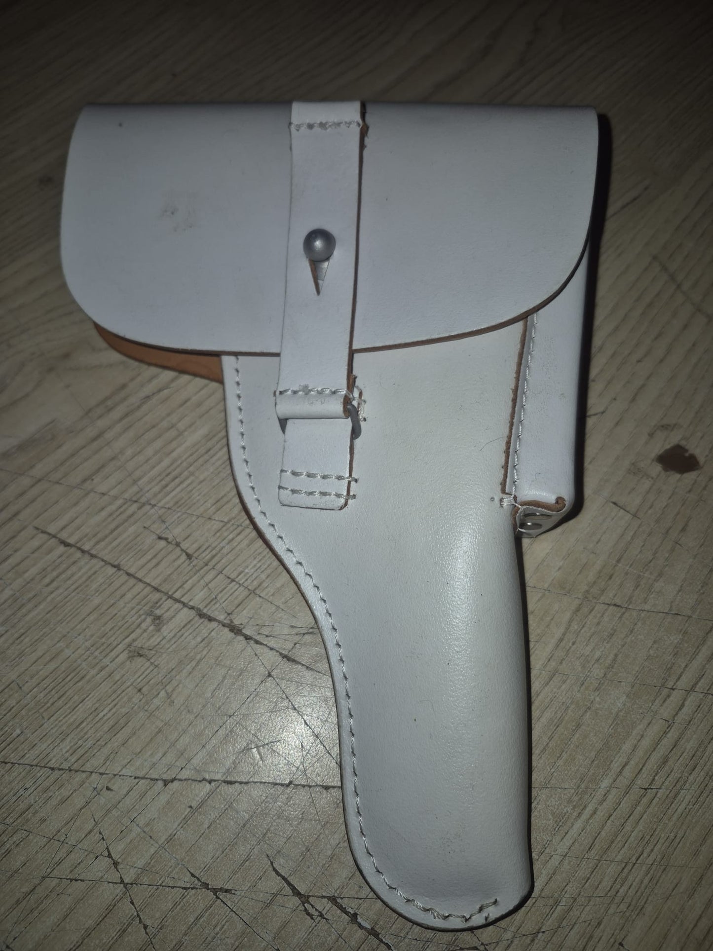 Original Bundeswehr Pistolentasche Wachbataillon Weißzeug