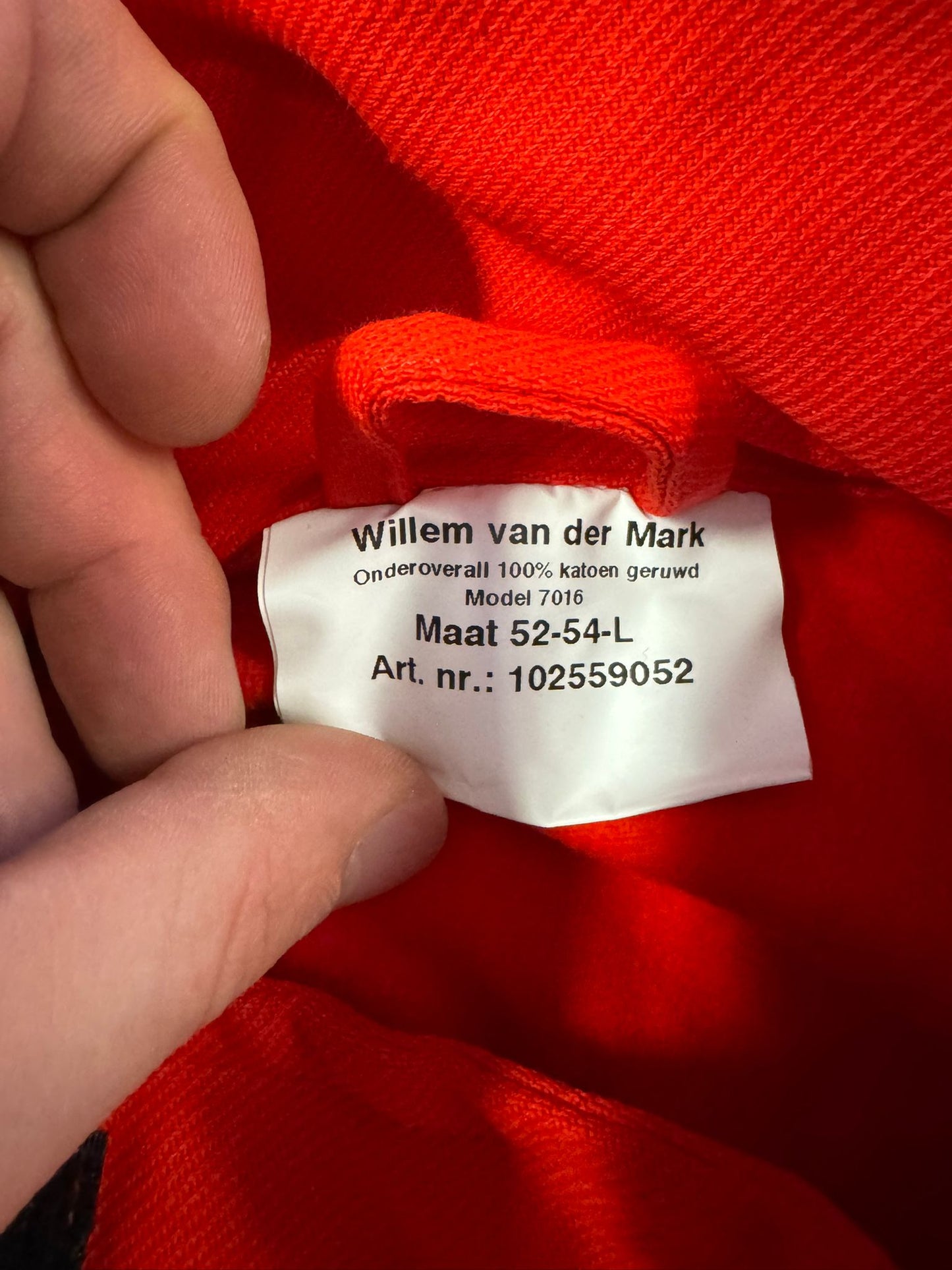 Overall Arbeitskombi Holländische Armee Baumwolle  Neuwertig
