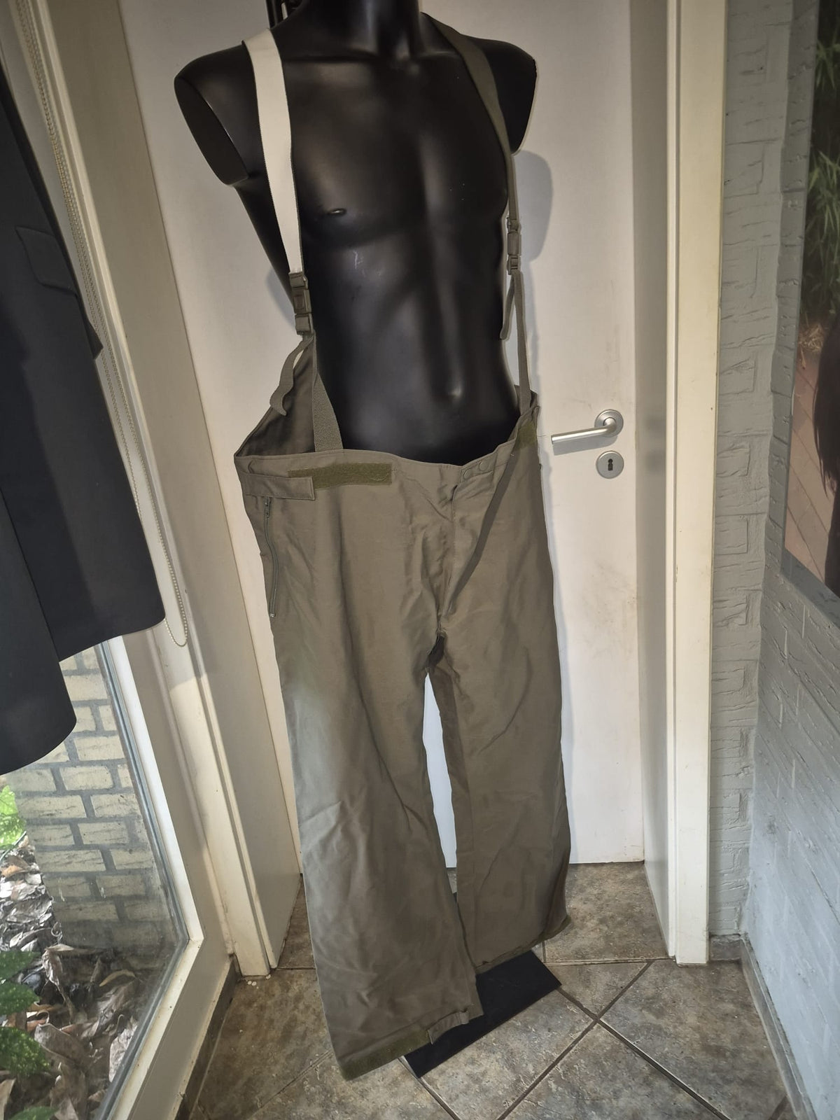 Original Bundeswehr Gore Tex Gummi Nässeschutz Oliv kein Flecktarn.
