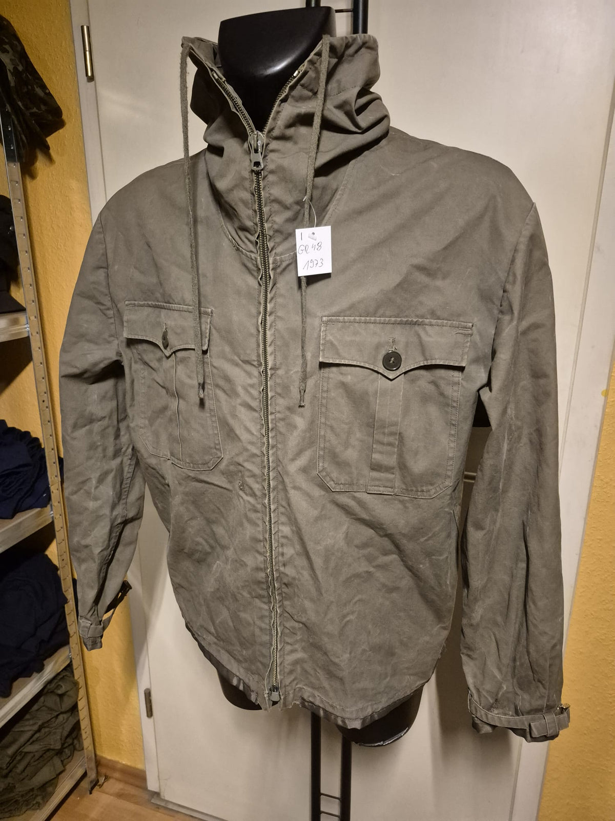 Original Bundeswehr Parka 70er Jahre Feldjacke Windjacke ohne Futter