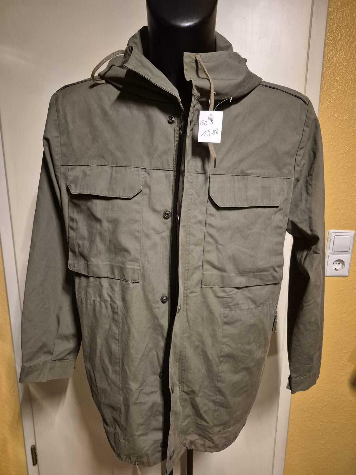 Original Bundeswehr Parka 70er Jahre Feldjacke Windjacke ohne Futter