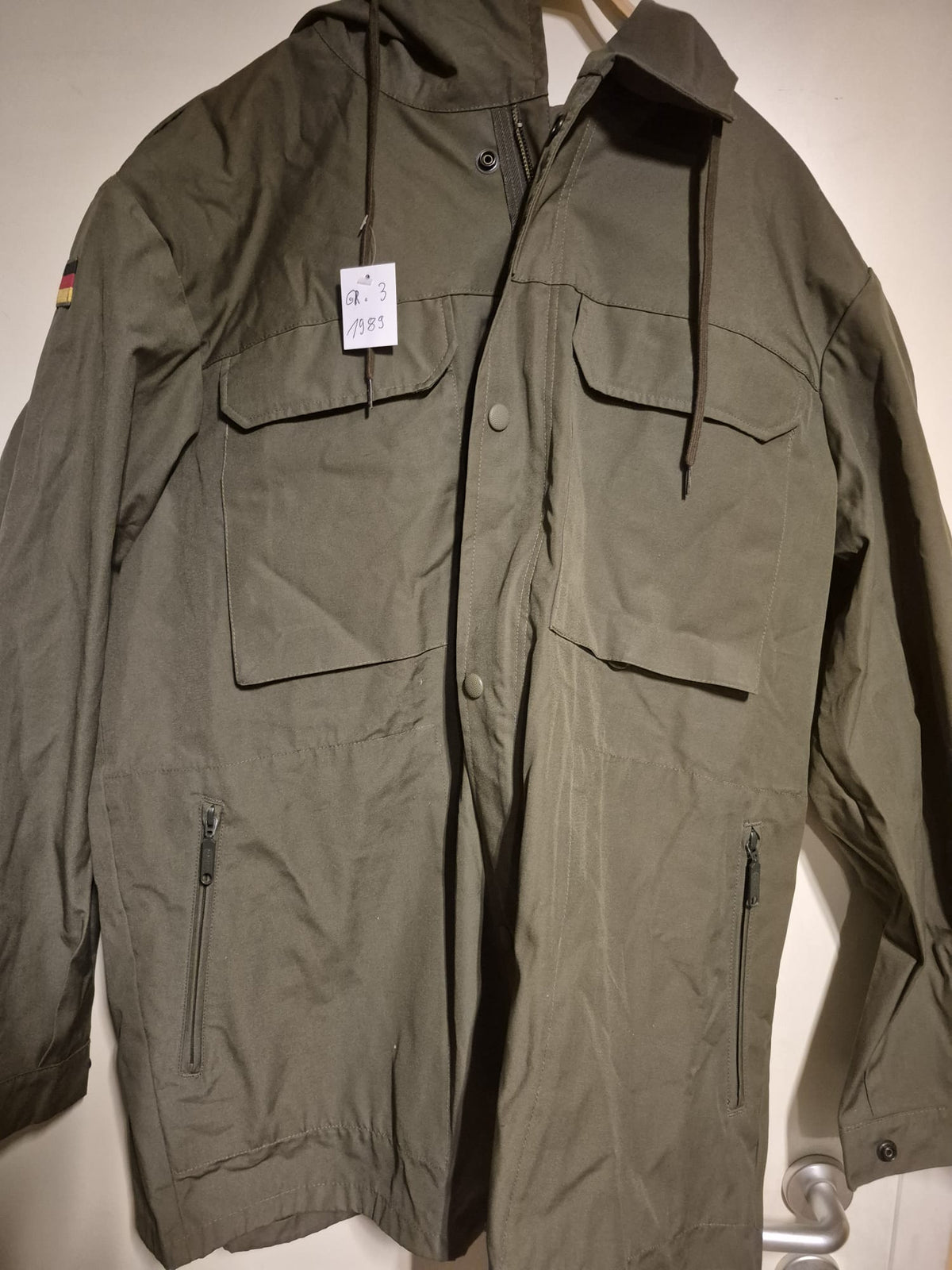Original Bundeswehr Parka 70er Jahre Feldjacke Windjacke ohne Futter