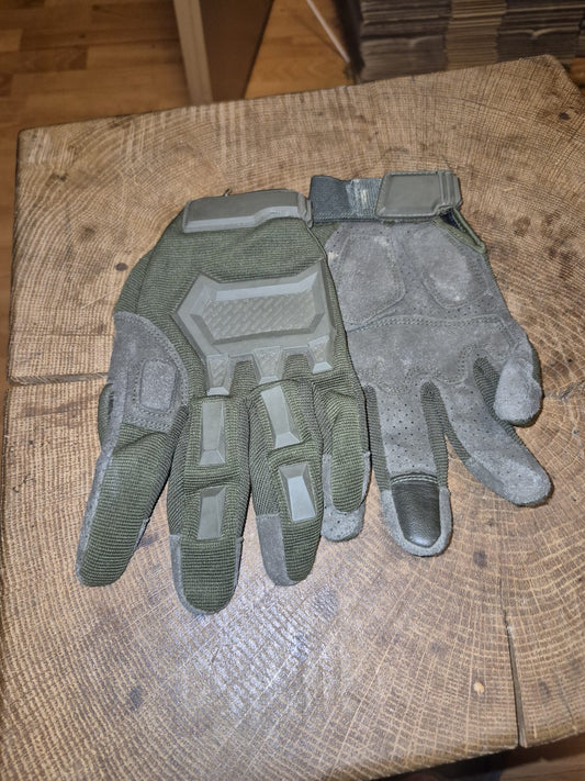 Original Holländische Armee Taktische Handschuhe Kevlar Schwarz oliv