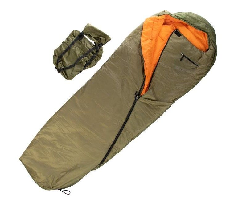 Original Tschechische Armee Schlafsack winter minus 20 Grad Oliv