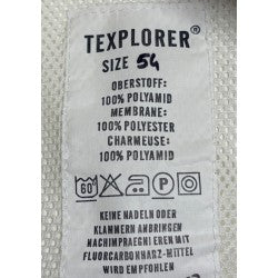 Original Bundeswehr KSK Nässeschutz Schneetarn Jacke / Hose weiß Texplorer
