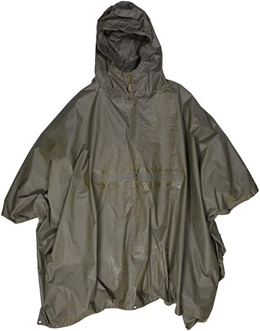 Original Bundeswehr Regenponcho Poncho Oliv Kein Nachbau Top Zustand