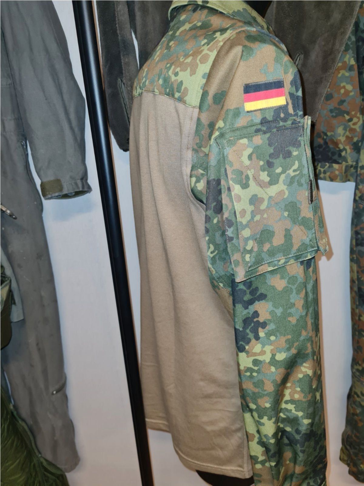 Original Bundeswehr Combat Shirt Leo Köhler Flecktarn Tropentarn