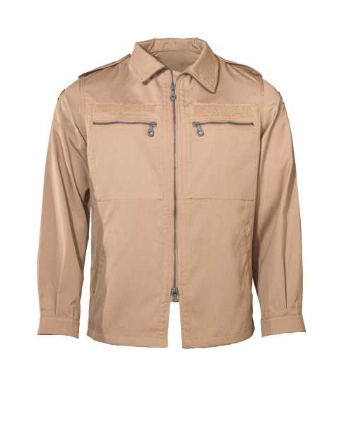 Original Bundeswehr Bordjacke Tropen Marine Beige Vektorenschutz