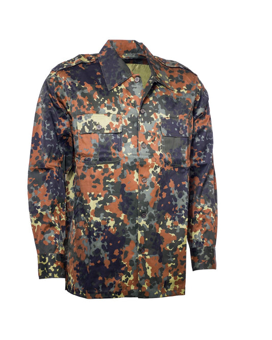 Feldbluse Flecktarn Langärmlig U.S.M.C.-Shirt / SURVIVAL M-94 NEU