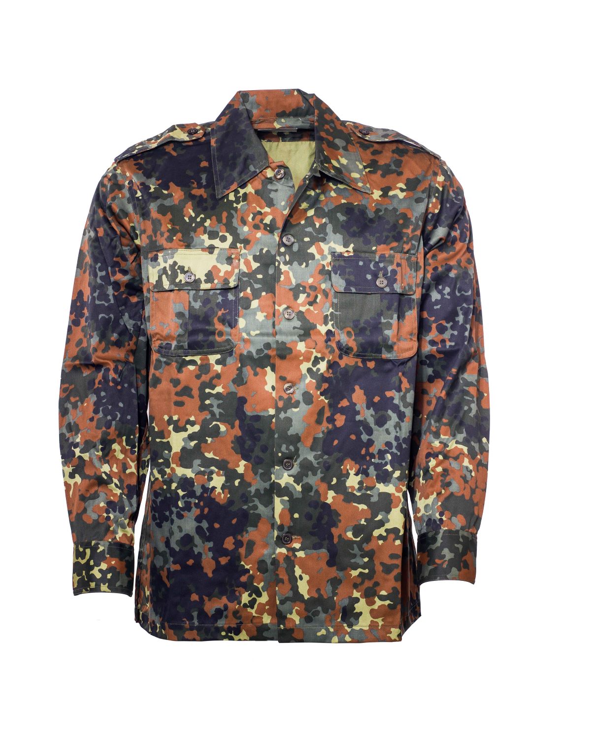 Feldbluse Flecktarn Langärmlig U.S.M.C.-Shirt / SURVIVAL M-94 NEU