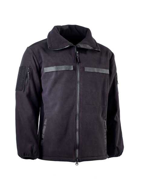 Fleece Jacke Alpin neu mit Membrane Oliv / Schwarz