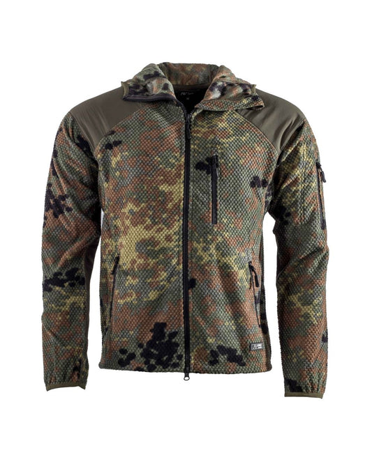 Fleece Hoodie Jacke Delta flecktarn Fleecejacke S - 3XL