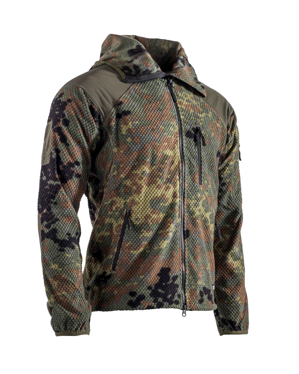 Fleece Hoodie Jacke Delta flecktarn Fleecejacke S - 3XL