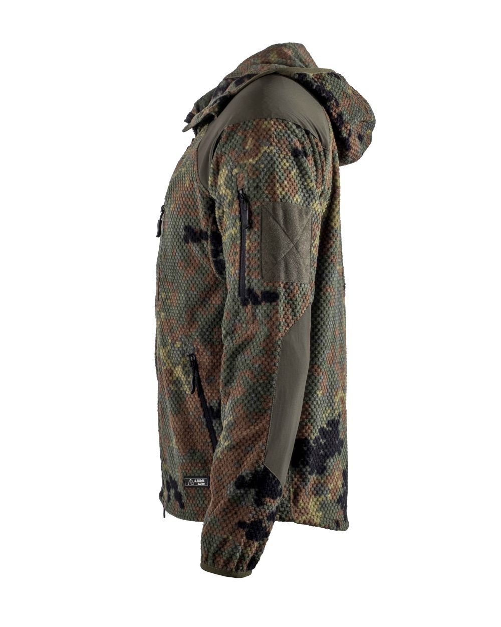 Fleece Hoodie Jacke Delta flecktarn Fleecejacke S - 3XL