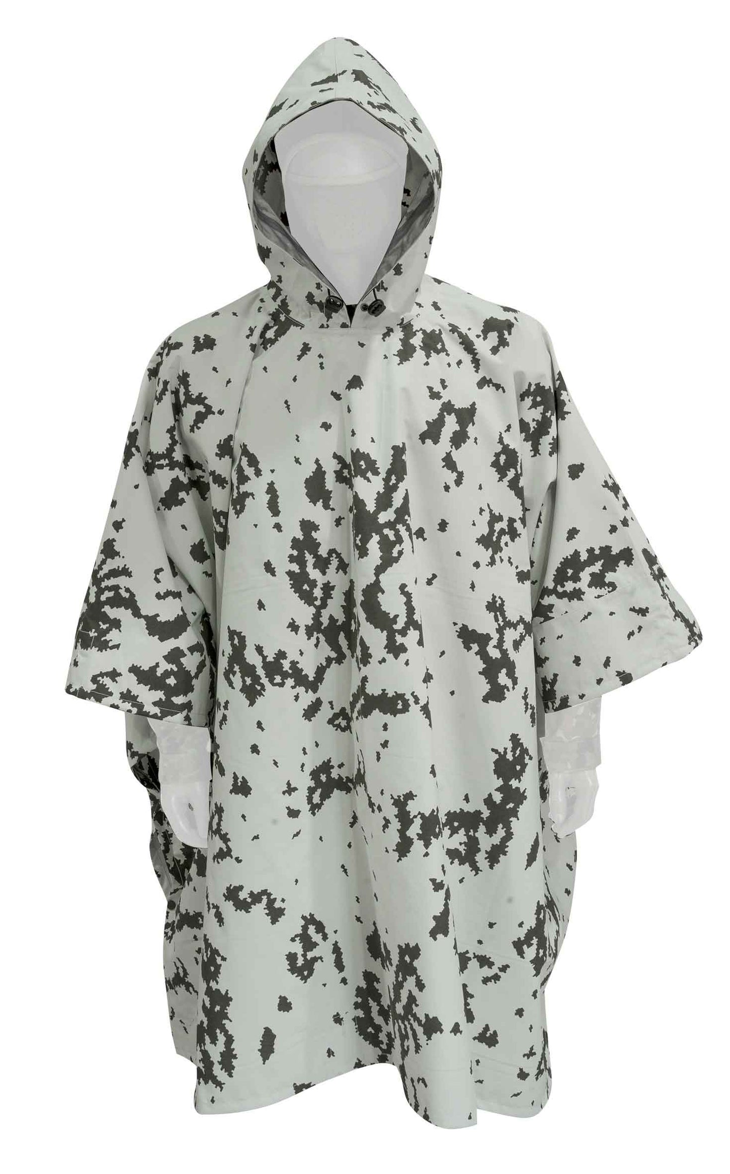 Regenponcho Bundeswehr IR neu Oli Flecktarn M05 Snow Schneetarn