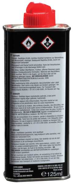 Feuerzeugbenzin Zippo 125 ml neu