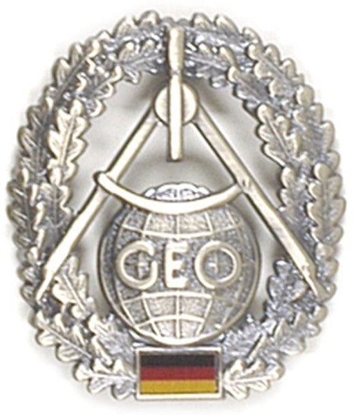 Original Bundeswehr Barettabzeichen Metall