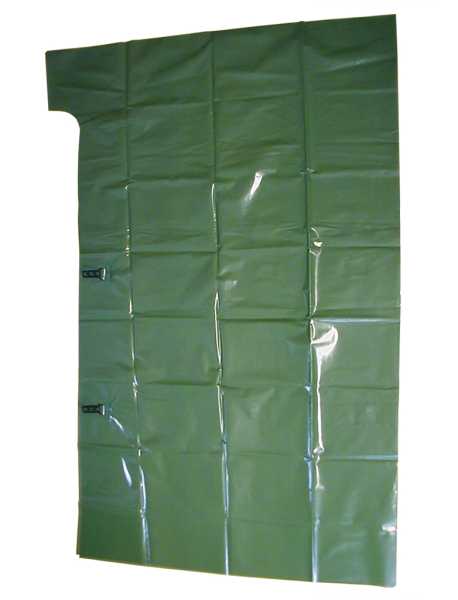 ABC Regenponcho NVA "SBU 67" grün Poncho DDR Tarp