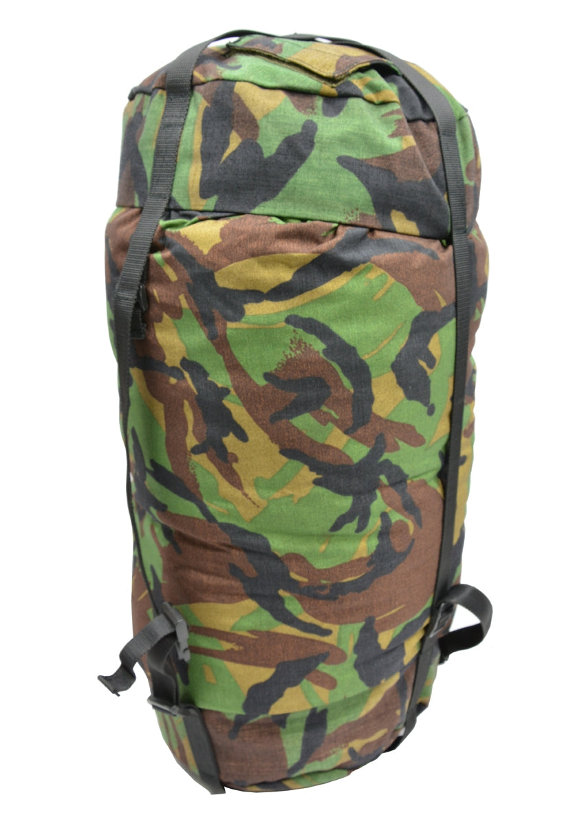 Schlafsack Original Holländische Armee Mumienform oliv mit RV