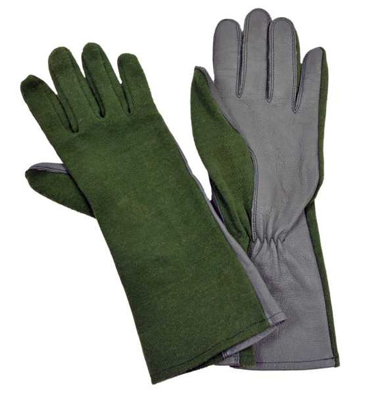 Kampfhandschuhe Original Holländische Armee oliv B Ware