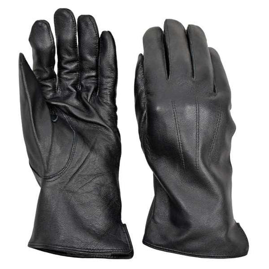 Lederhandschuhe Holländische Armee Winter schwarz neuwertig