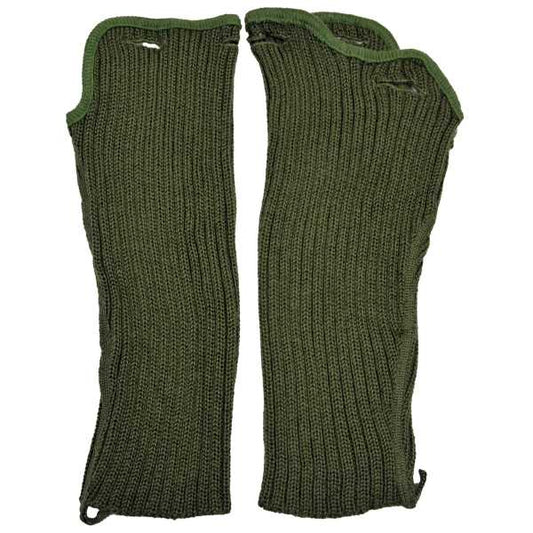 Armlinge Pulswärmer Beinlinge Kälteschutz oliv Top Zustand