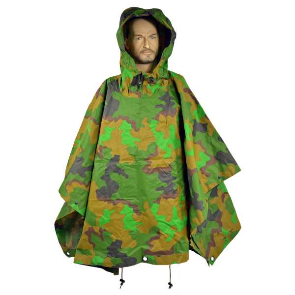 Poncho Tarp Biwak Jungle camo Original Holländische Armee