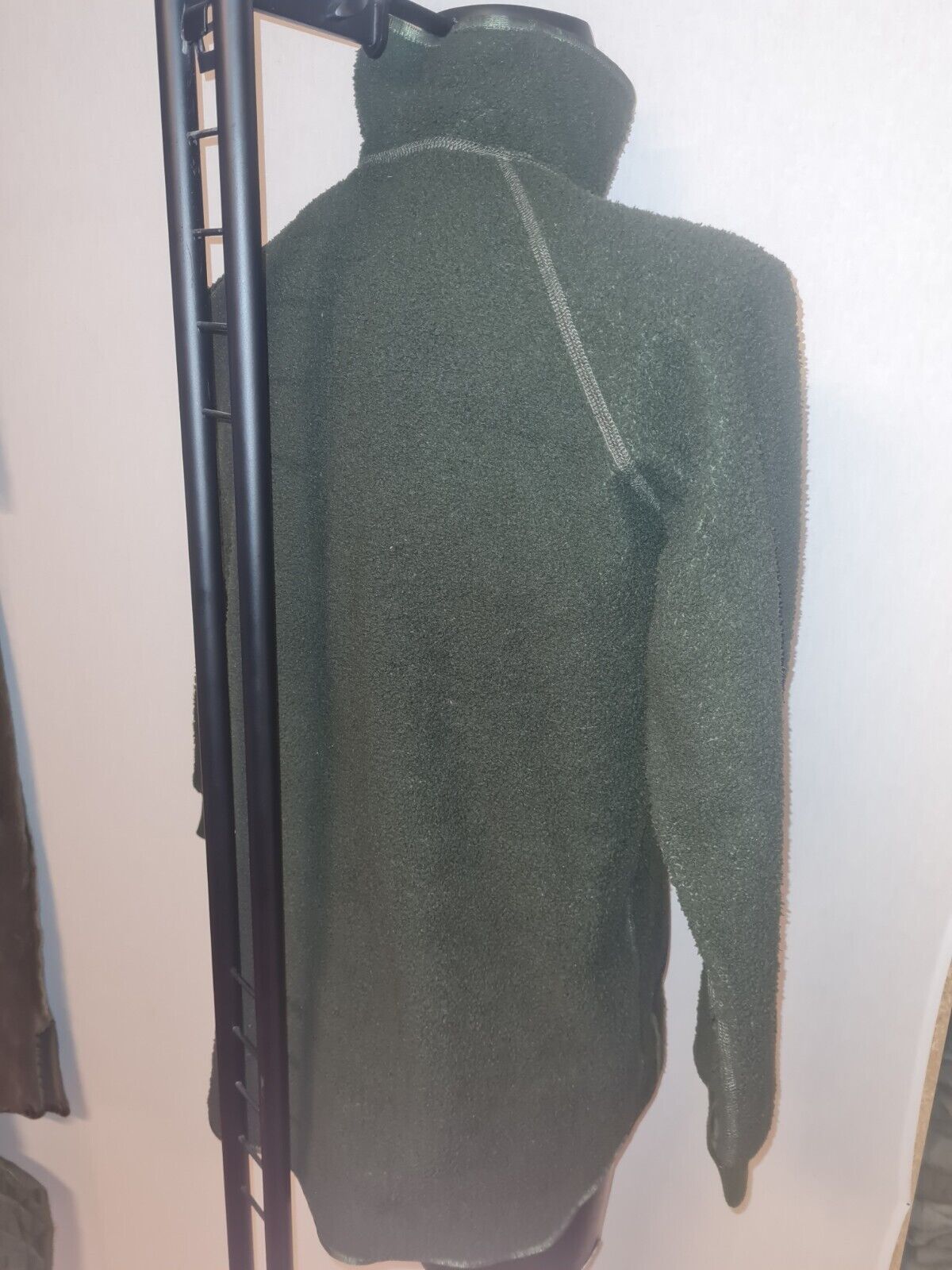 Original Holländische Armee Fleece Jacke Kälteschutz BÄR grün schwer entflammbar