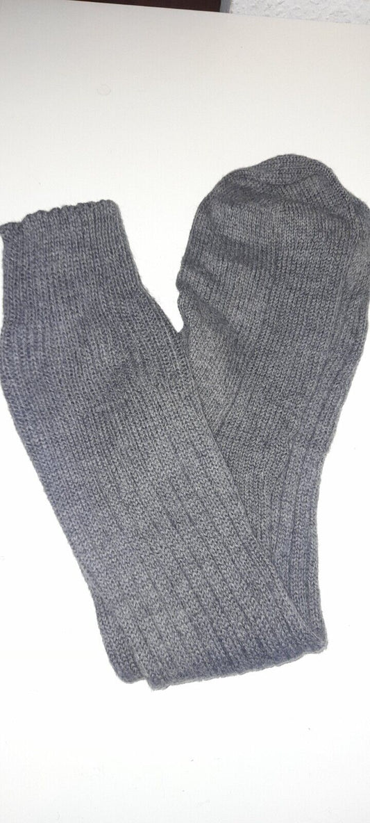 Original Bundeswehr Socken / Strümpfe Steingrau Schurwolle