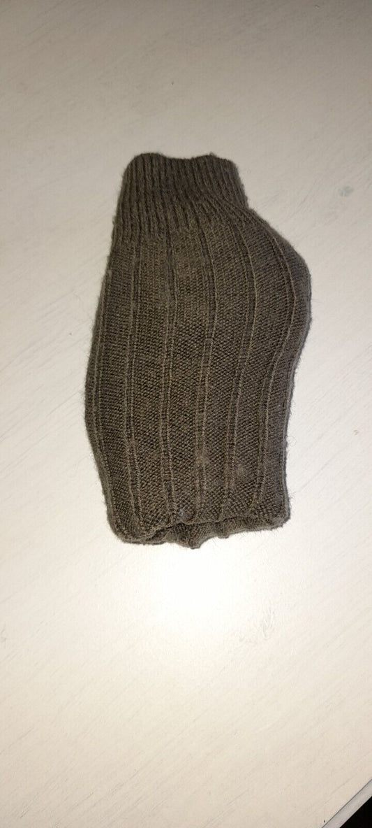 Original Bundeswehr Socken /  Strümpfe  Oliv Schurwolle Stiefelsocken